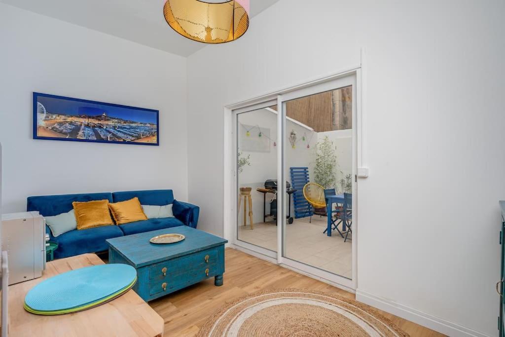 Duplex 4 Pers. Centre Avec Cour Privee Ensoleillee Apartment Marseille Exterior photo